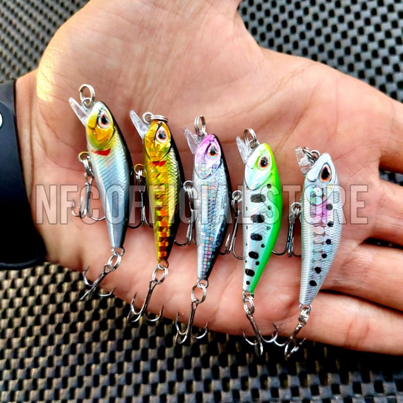 Lure minnow sinking 4,5 cm 3,5 gram MICRO Best Killer Action