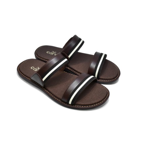 CARVIL TERA-02TP | Sandal Casual Kulit Anak Model Slop By Carvil Original