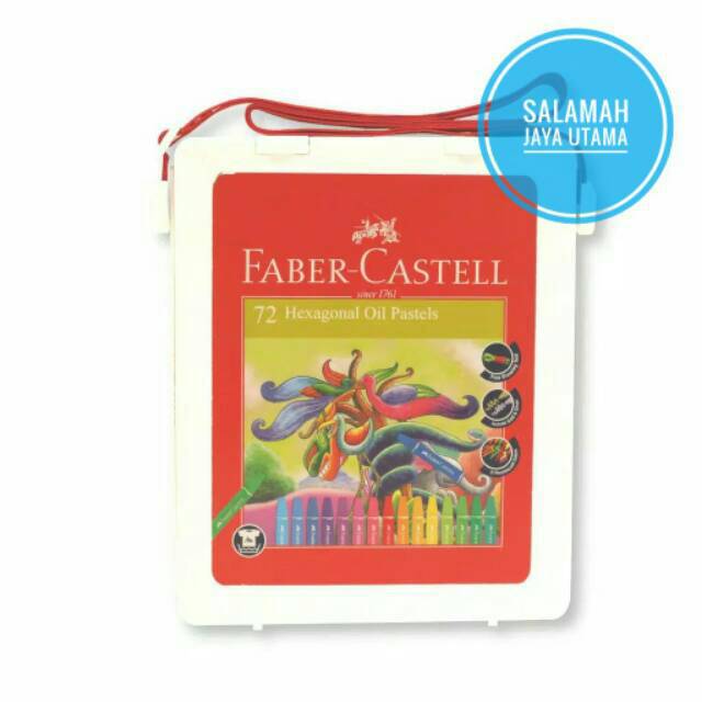 Crayon 72 Warna Faber Castell / Oil Pastel Faber Castell