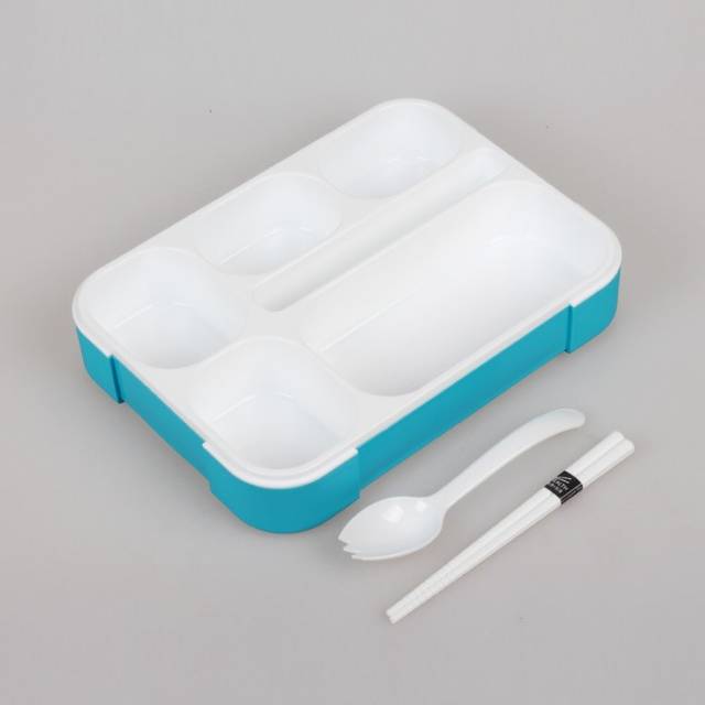 Yooyee grid lunchbox 589 sekat 6 kartun karakter anti bocor bpa free