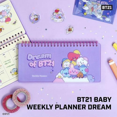 

BT21 WEEKLY PLANNER DRM