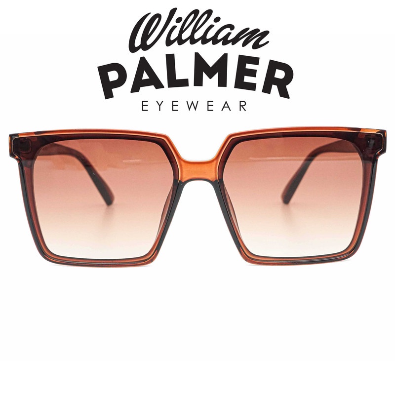 William Palmer Kacamata Pria Wanita Sunglass 3141  Brown