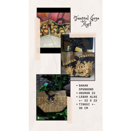 

Tas Hajatan Goodie Bag Motif