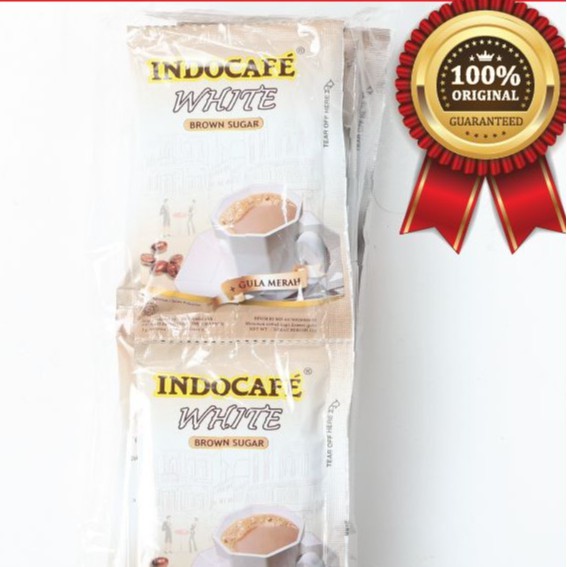 

INDOCAFE WHITE BROWN SUGAR GULA MERAH SACHET 10X21GR