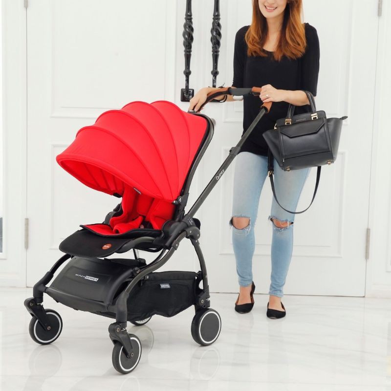 stroller/kereta dorong bayi hadap ibu Cocolatte 140 BNS Series Quincy