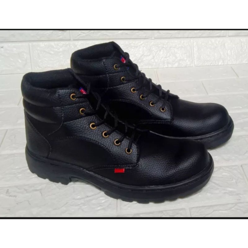 Sepatu Safety Boots Pria Safety Pria Ujung Besi