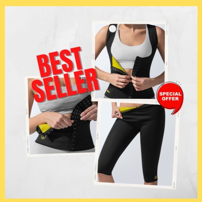 Tank Top Sauna 3 in 1 slimming Sauna 3in1 DISKON 2021