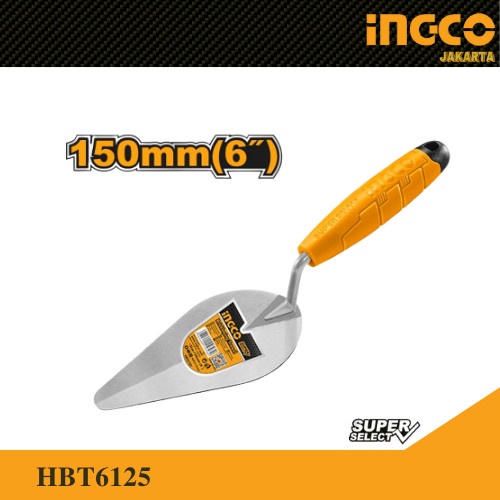 Sendok Semen (6&quot;) Bricklaying Trowel INGCO HBT6125 Cetok Acian Adukan