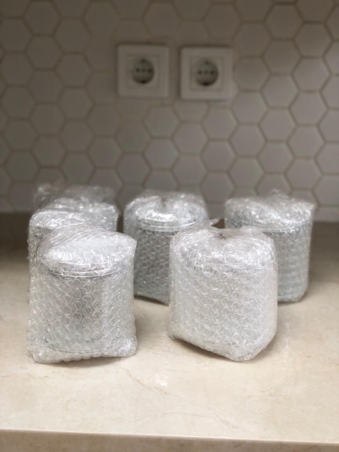 Jar Toples Wadah Kaca Aluminium 400 Ml Serbaguna Grosir Murah Kemasan