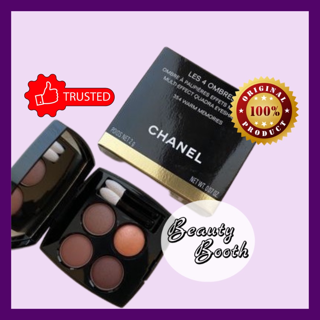 CHANEL Les 4 Ombres Tweed Eyeshadow limited Edition | Eyeshadow Pallete Multi Effect Quadra Eyeshadow