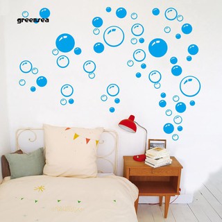 Greensea Lovely Bubble Style Diy Wall Art Sticker Bedroom Bathroom Living Room Home Decor