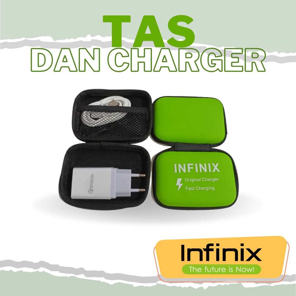 CHARGER BRANDED + TAS CHARGER INFINIX