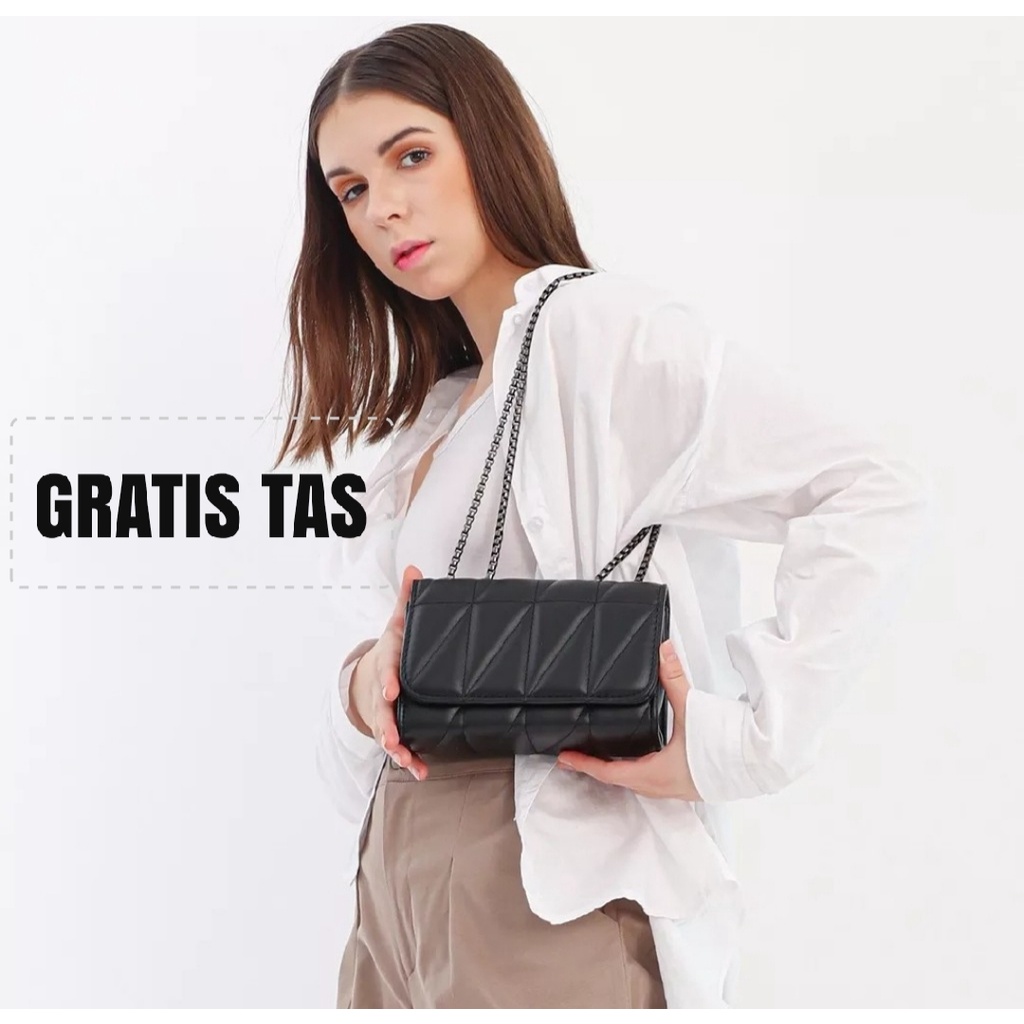 BUY 1 GET 1 FREE Tas selempang ootd wanita MEWAH SIMPLE ELEGAN