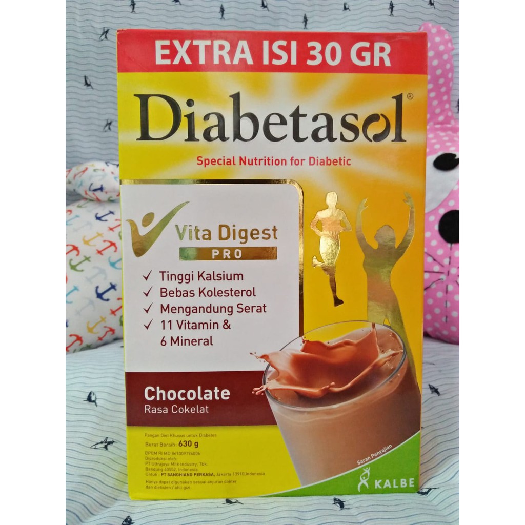 

Diabetasol COKLAT 630+30 gr - HTA SUSU / PAMPERS / DIAPERS