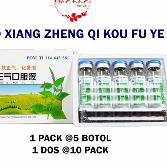 

BAYAR DITEMPAT✔️Obat herbal china huo xiang zheng qi,covid 19|RA6
