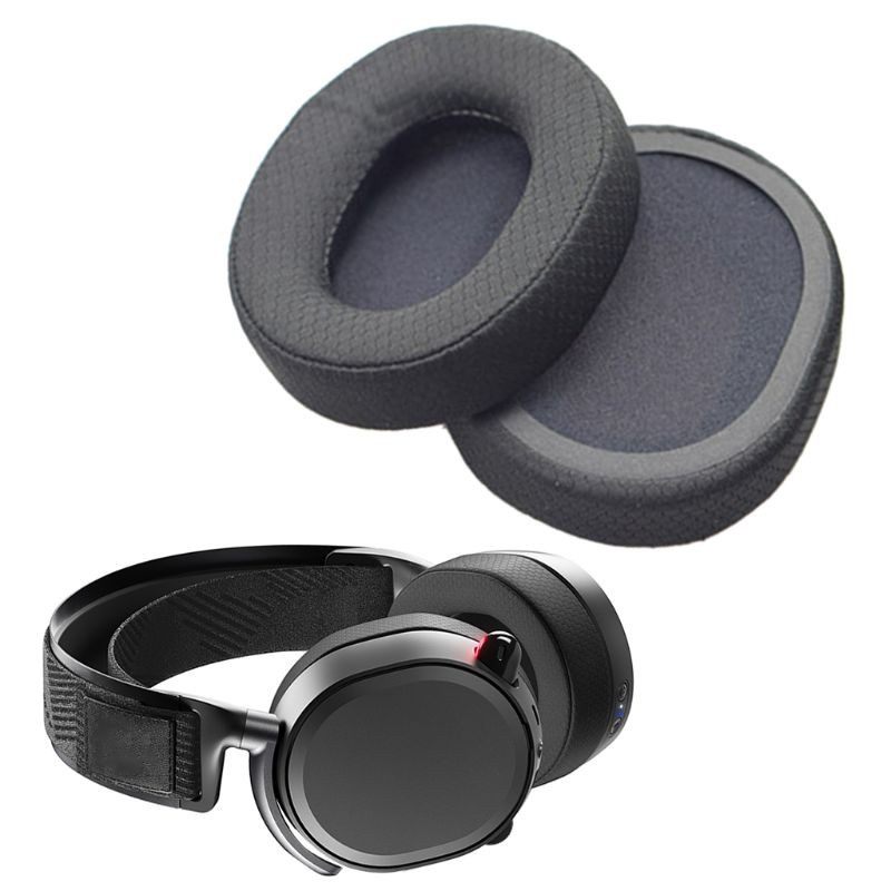 1 Pasang Bantalan Earpads Bahan Kulit Untuk Steelseries Arctis 3 5 7 Pro Headset