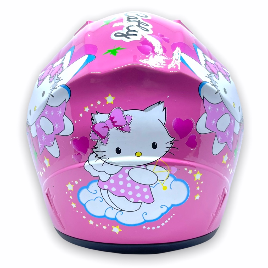 Helm WTO Z1R Pet - Fairy Catty - Pink Pastel - Half Face ALL SIZE