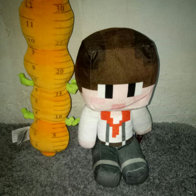 ORI Boneka Minecraft Sandbox with Tag