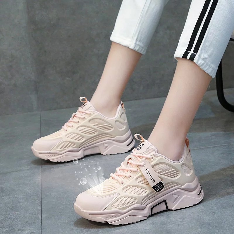 RYS - Light Breathe Sepatu Sneakers Wanita Fashion Casual - Ori Import