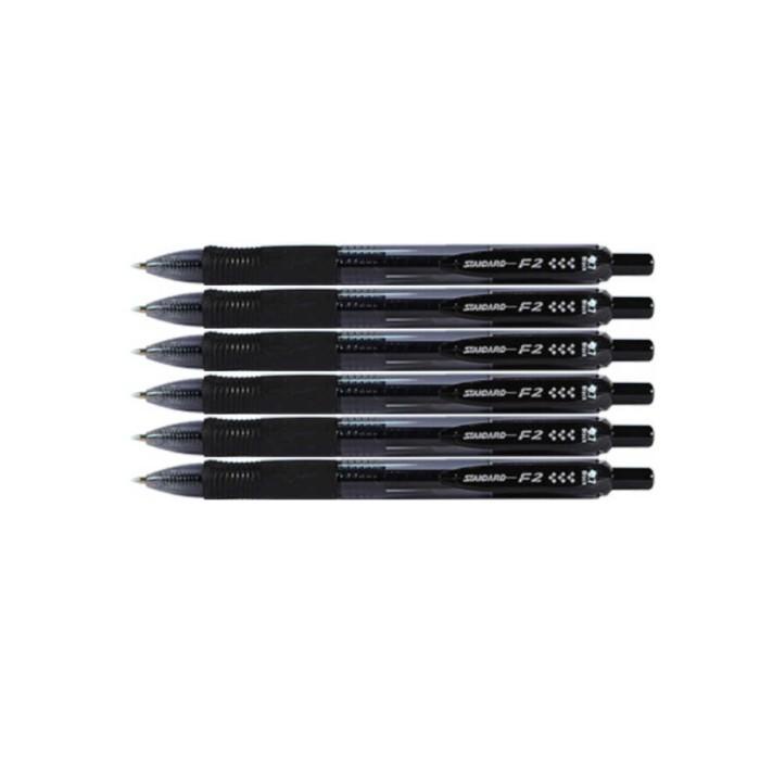 

Pulpen | Standard Pen F2 0.7 Isi 6 Pcs