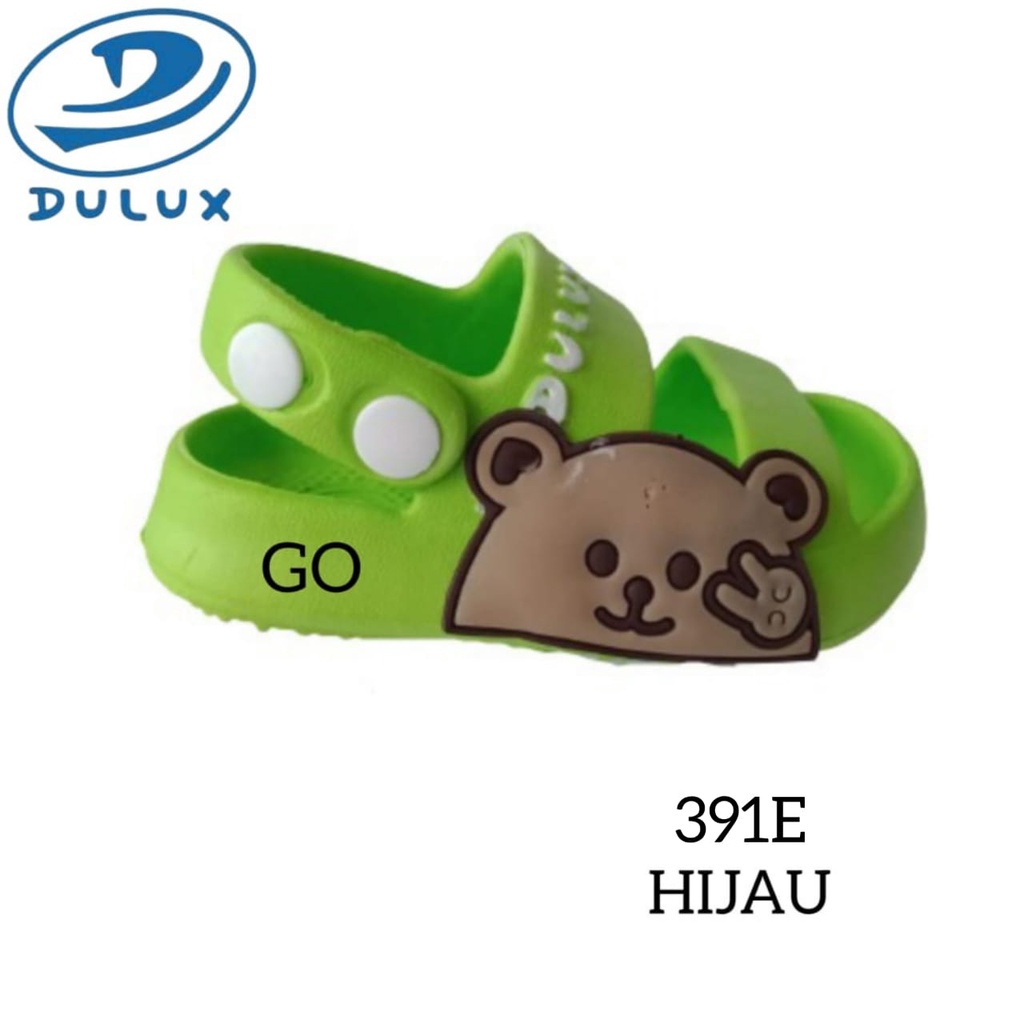 BB DULUX 391E BEAR Sandal Anak Laki-laki Bandua Tali Belakang Model Lucu Bear