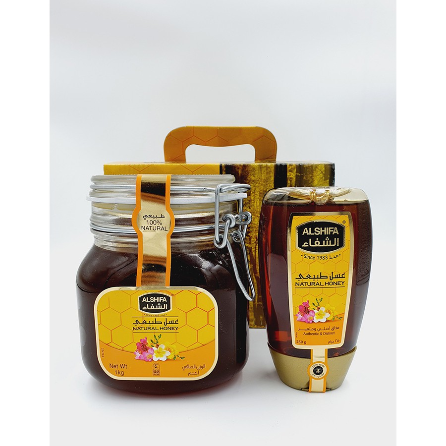 

Madu Alshifa Natural Honey Paket Madu 1Kg Gratis 250g