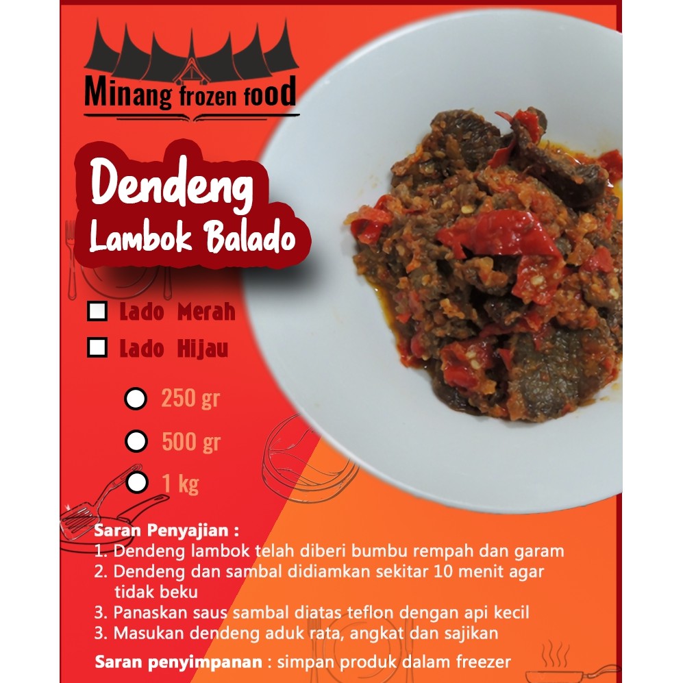 

Dendeng Lambok Balado