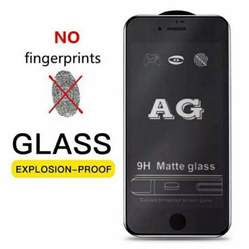 Tempered Glass matte Xiaomi POCO F3 / POCO M3/ POCO X3/POCO X3 PRO Anti Glare Black Matte