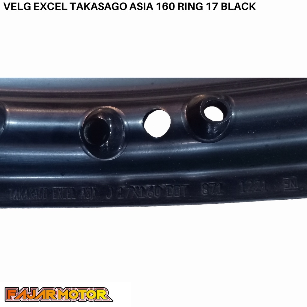 VELG EXCEL TAKASAGO ASIA W SHAPE 160 RING 17