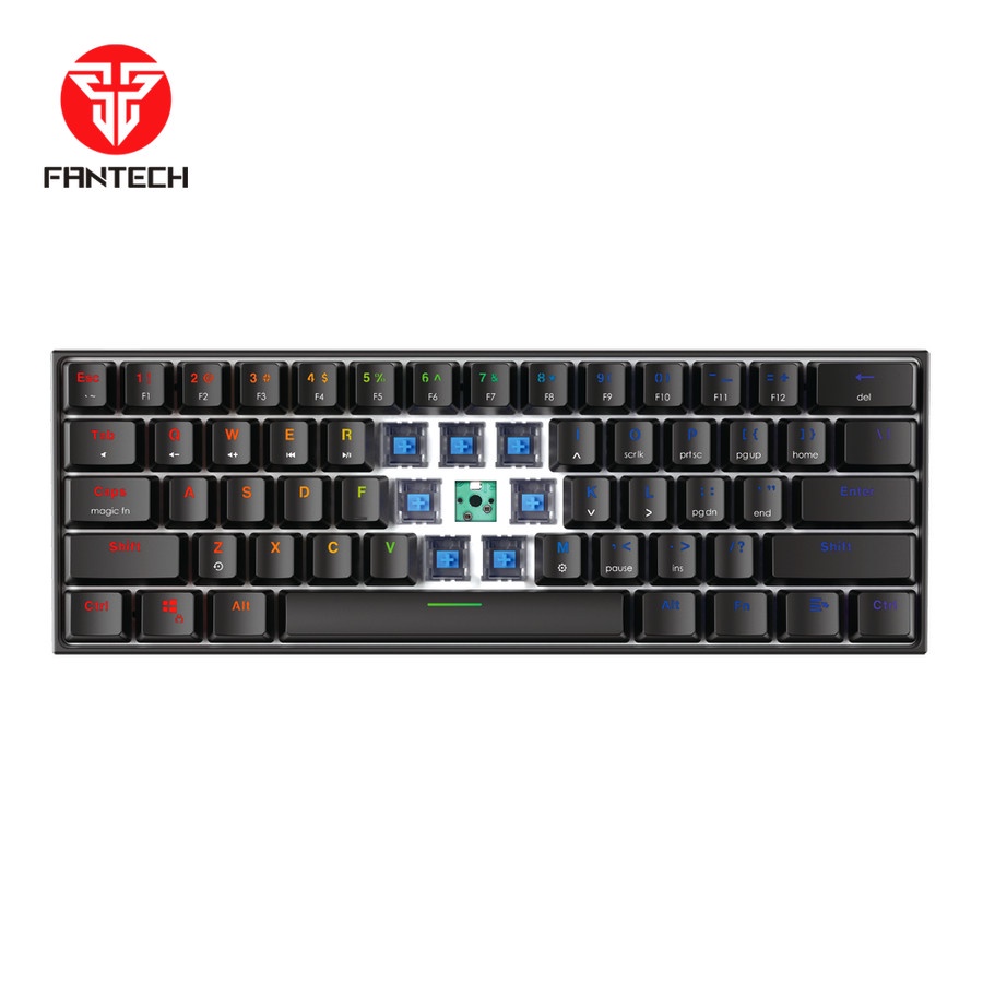 Fantech MK857 MAXFIT6 TKL 60% Mechanical Gaming keyboard