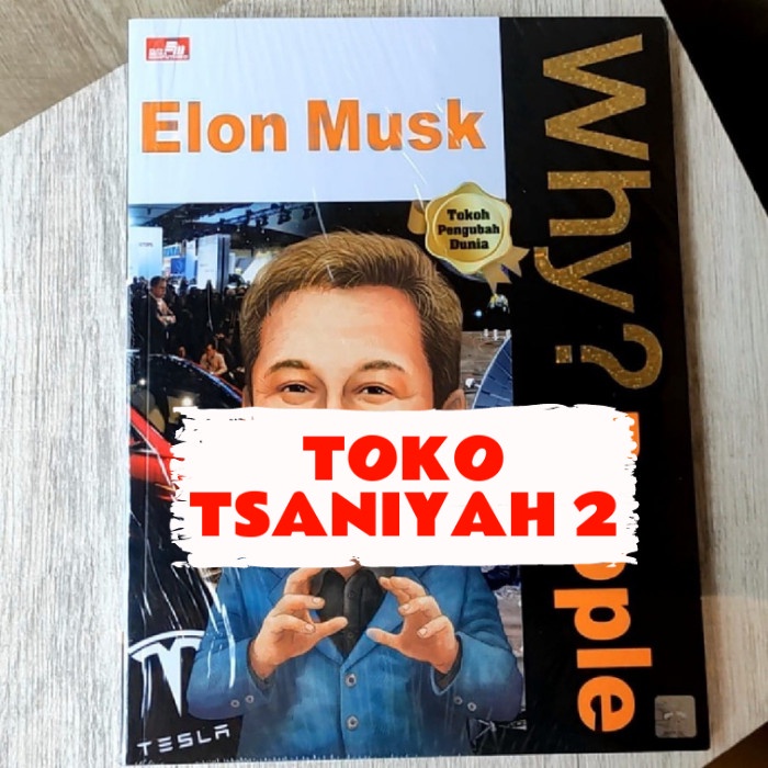 

PROMO!!! BUKU BIOGRAFI TOKOH WHY PEOPLE - ELON MUSK YEARIMDANG EDUKASI ANAK TERBARU