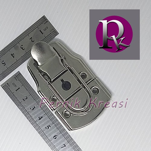 Hardcase koper 72 x 45 mm Kaitan koper peti Overval kunci koper box Hard case Overpal murah PI.M21