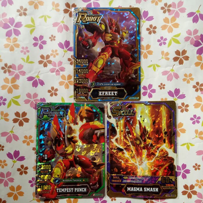 hero of robots gold efreet set