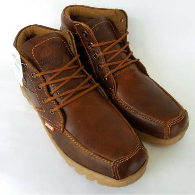Sepatu Boot Pria Juger Delta, Brown