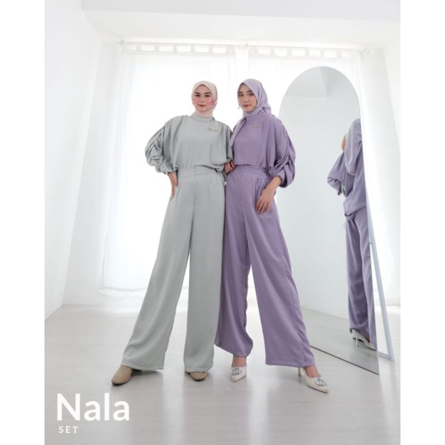 MK Nala set setcel casual setcel pesta setcel kondangan MISSKAMIHIJAB