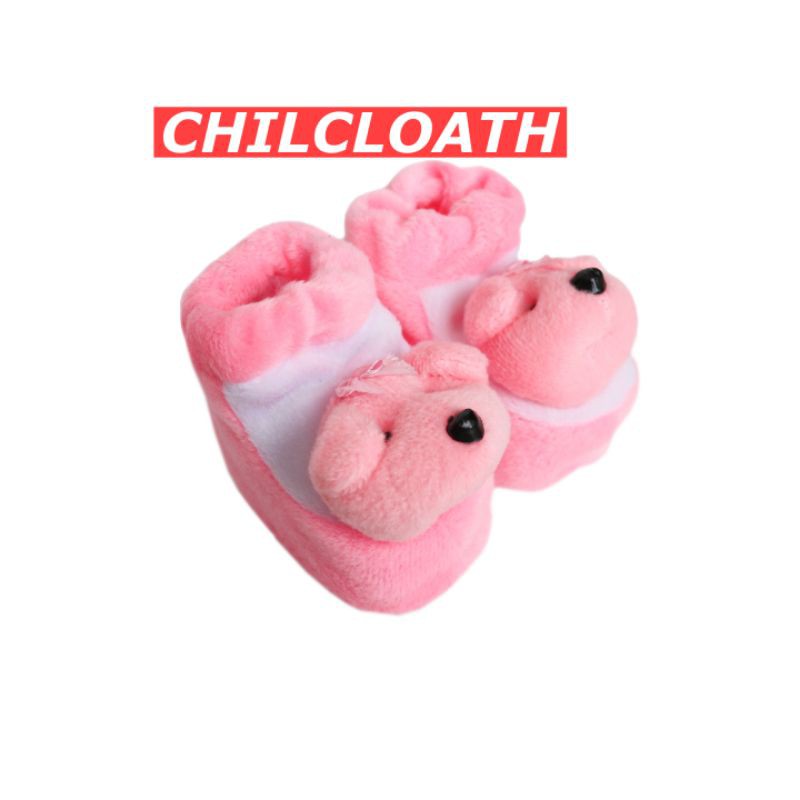 sepatu bayi boneka pink murah grosir
