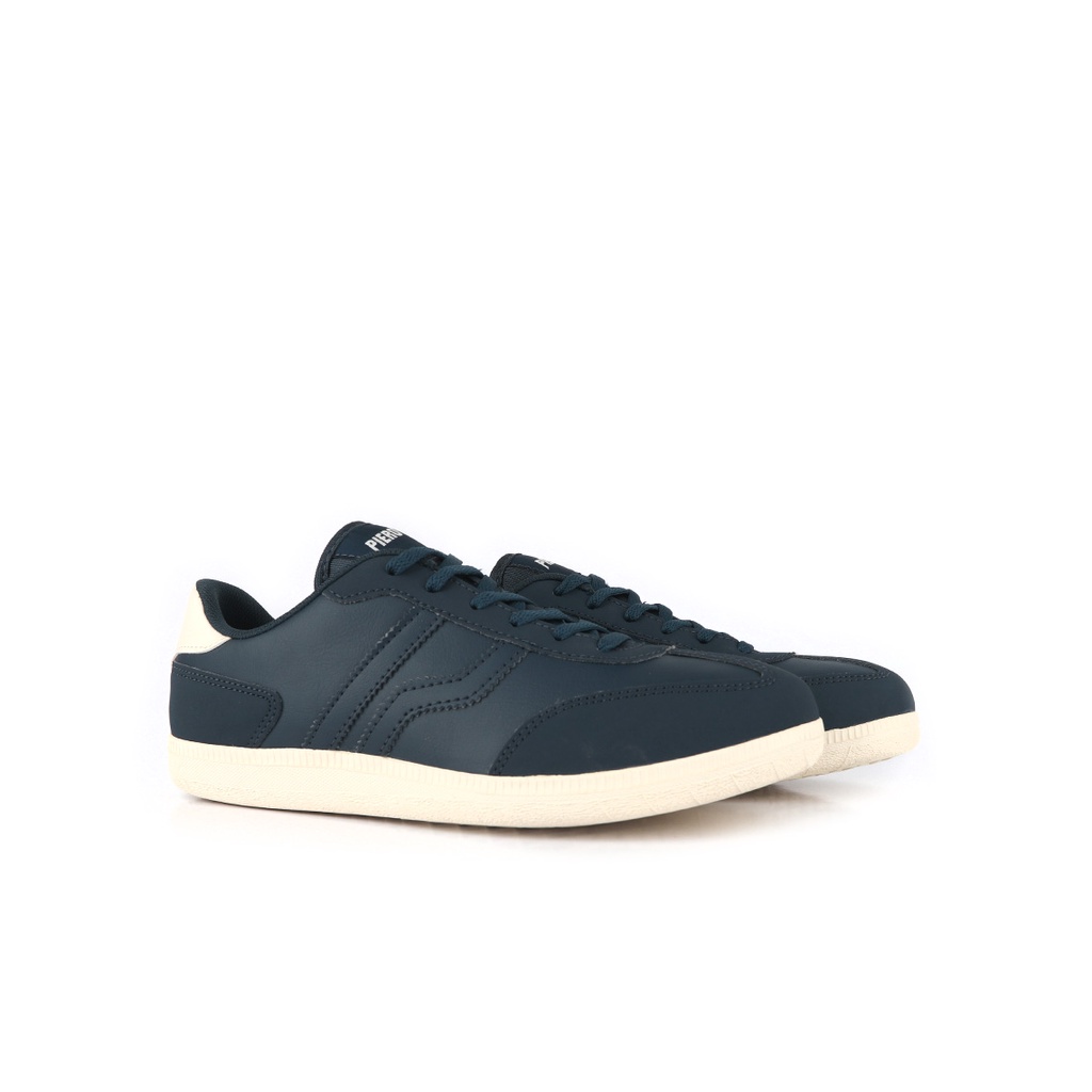 Piero Sepatu Sneakres Pria London Navy Off White p10875