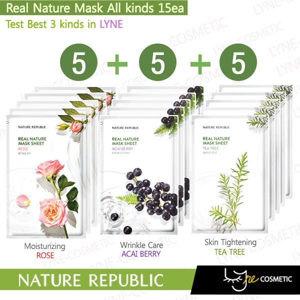 Nature republic best sheet mask