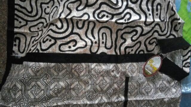 Bswart Batik Hrb026 Kenongo Hem Pendek Padi Pekalongan M L Xl Batik Pria Murah Modern Grosir