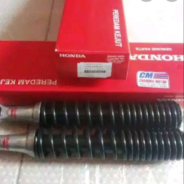SHOCKBREAKER BELAKANG SUPRA X 125 REVO 100 SUPRA FIT NEW 52400A-KTM N30 SEPASANG