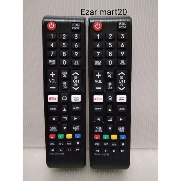 REMOTE TV LCD LED SAMSUNG SMART Netflik BN 59-01315D TANPA SETTING