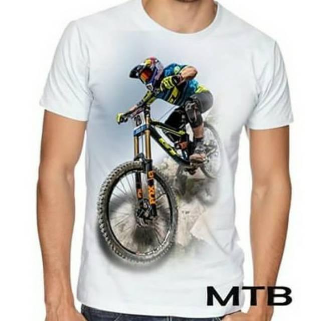 KAOS SEPEDA GUNUNG PUTIH