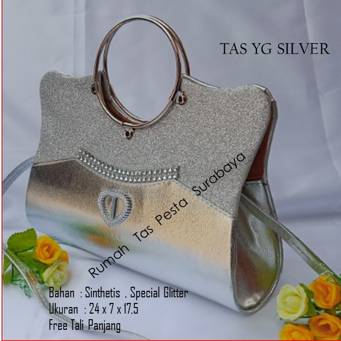 Tas Lucu,Tas Murah,Tas Mewah,TAS YG SILVER