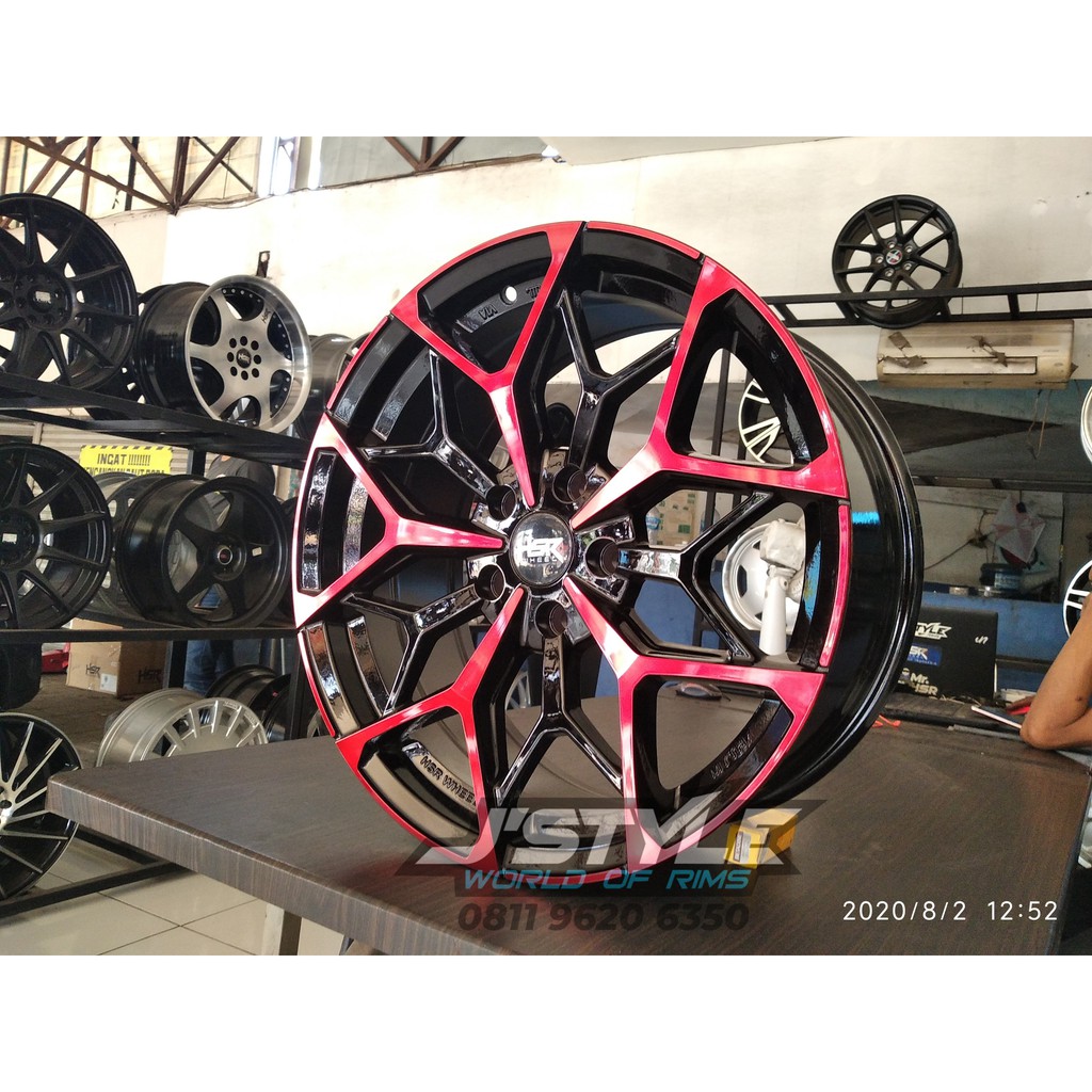 Pelek Mobil Racing Ring 18x8 Modifikasi Velg Nissan Serena Xpander Juke Innova Brv Hrv Shopee Indonesia