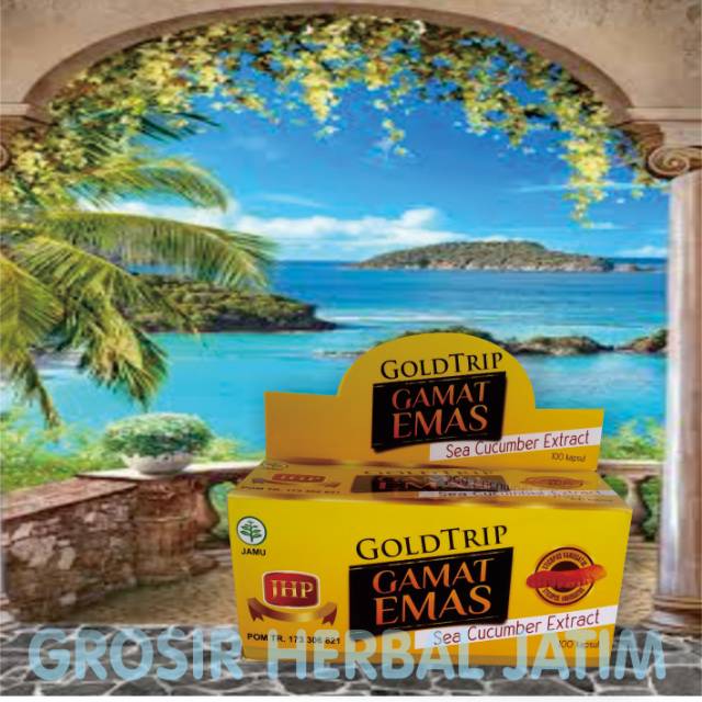 Gamat emas Gold trip 100 kapsul