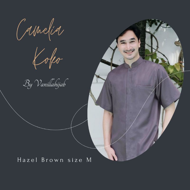 Siap Kirim Camelia Koko Man Vanilla Hijab