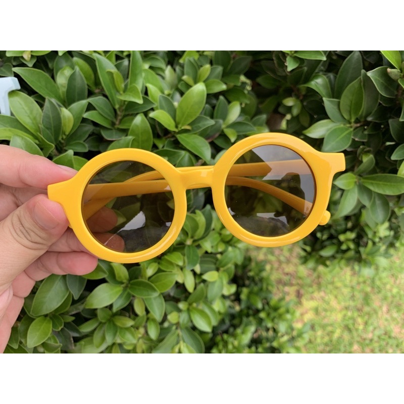 sunnies uv doff glasses | sunnies bear | kacamata anak-Glosy - mustard