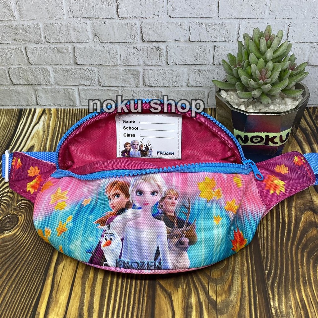 Tas Pinggang Anak / Waistbag Tas Selempang Anak Karakter