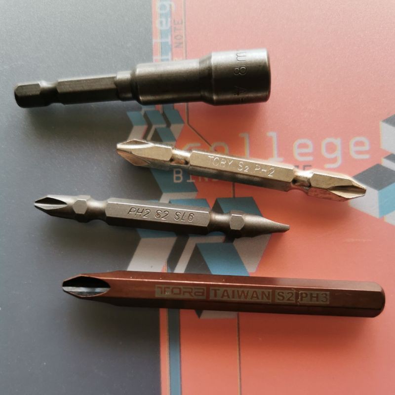 Mata Obeng Ketok, Kunci Bor, Kunci Obeng Plus Minus, Kunci Bor 8ml Roofing