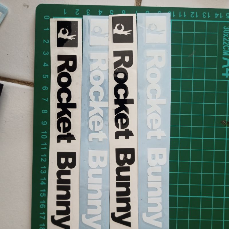 cutting sticker Rocket Bunny